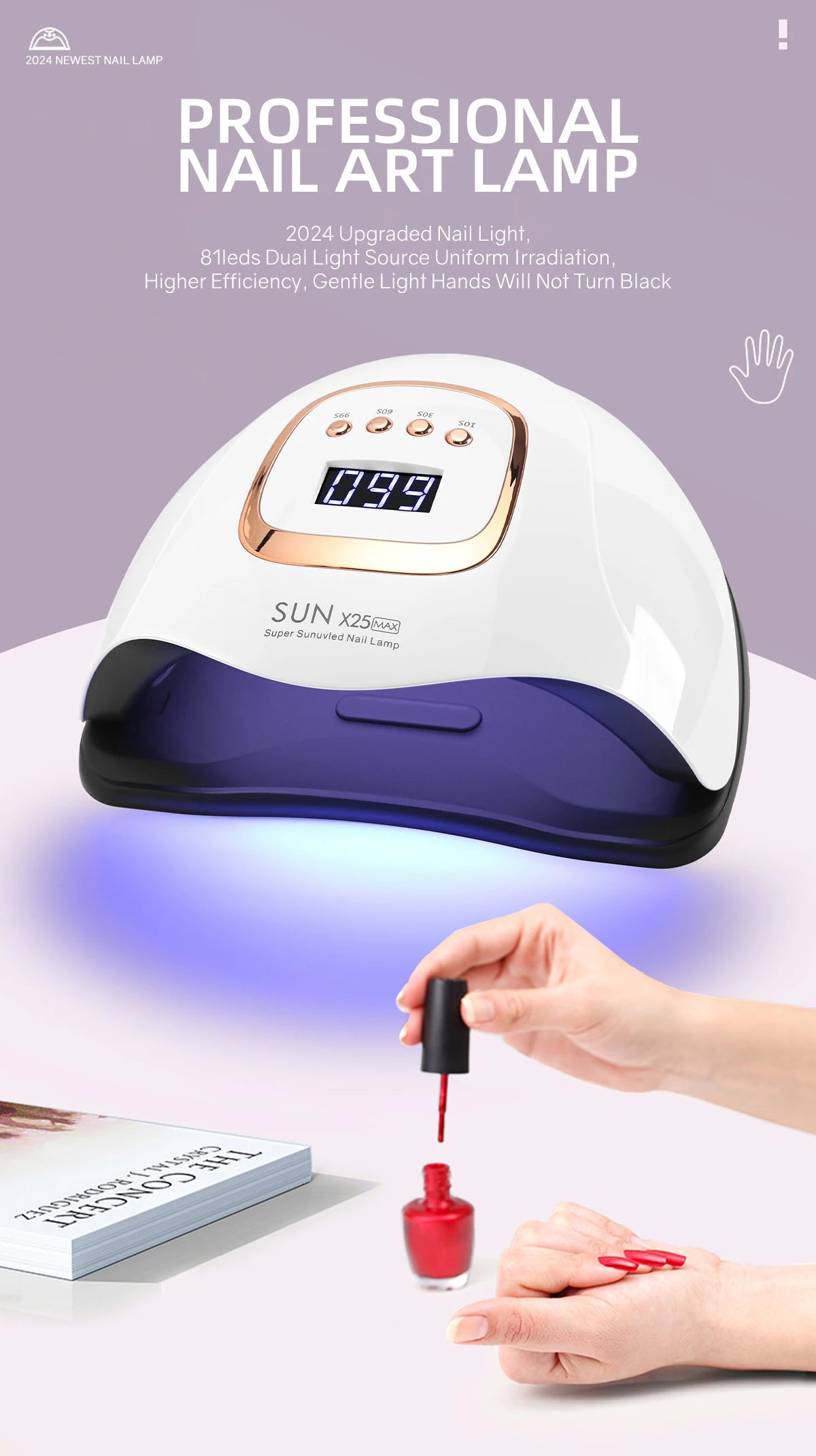 UV LED Nail Lamp