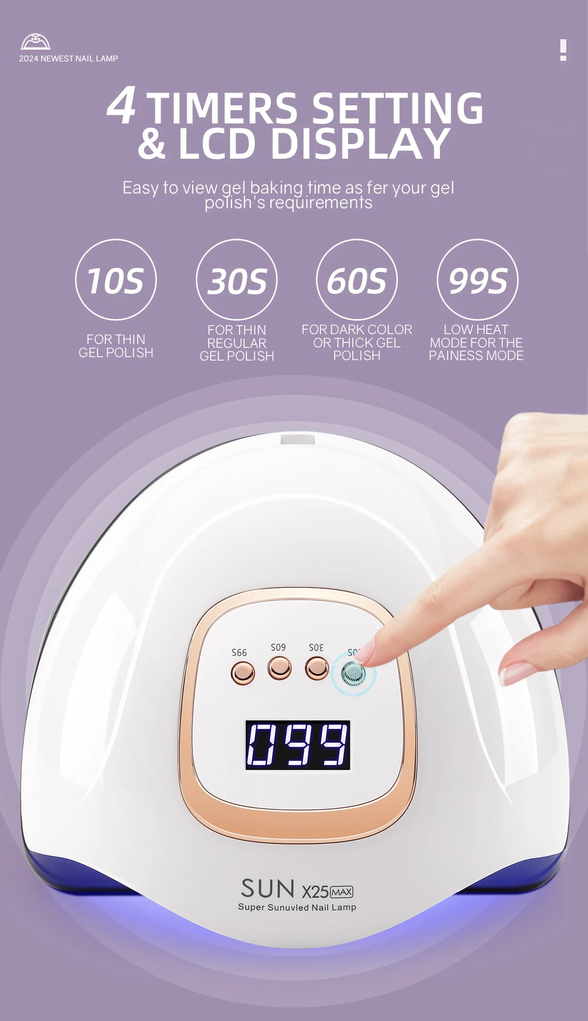 UV LED Nail Lamp