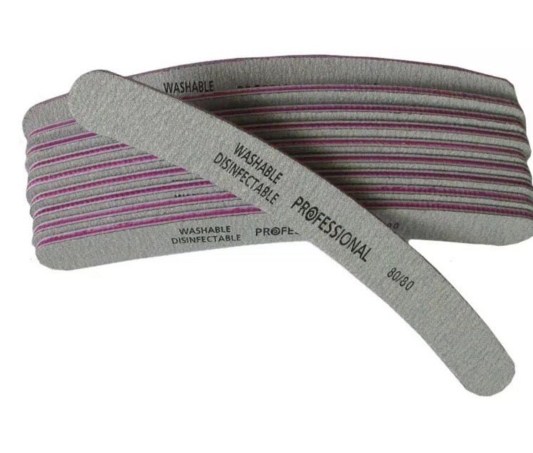 Boomerang File grit 80/80 - Nailshop.ae