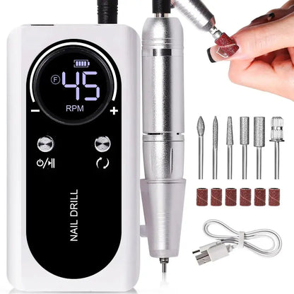 Professional Portable Nail Drill Machine