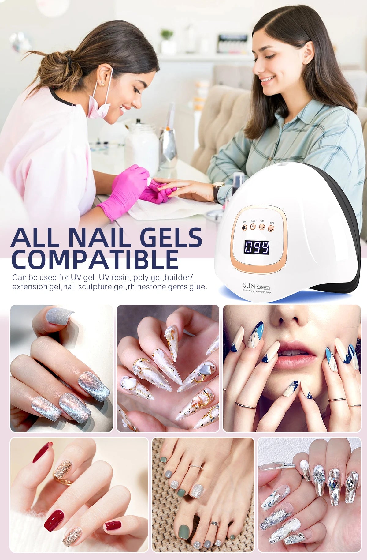 UV LED Nail Lamp