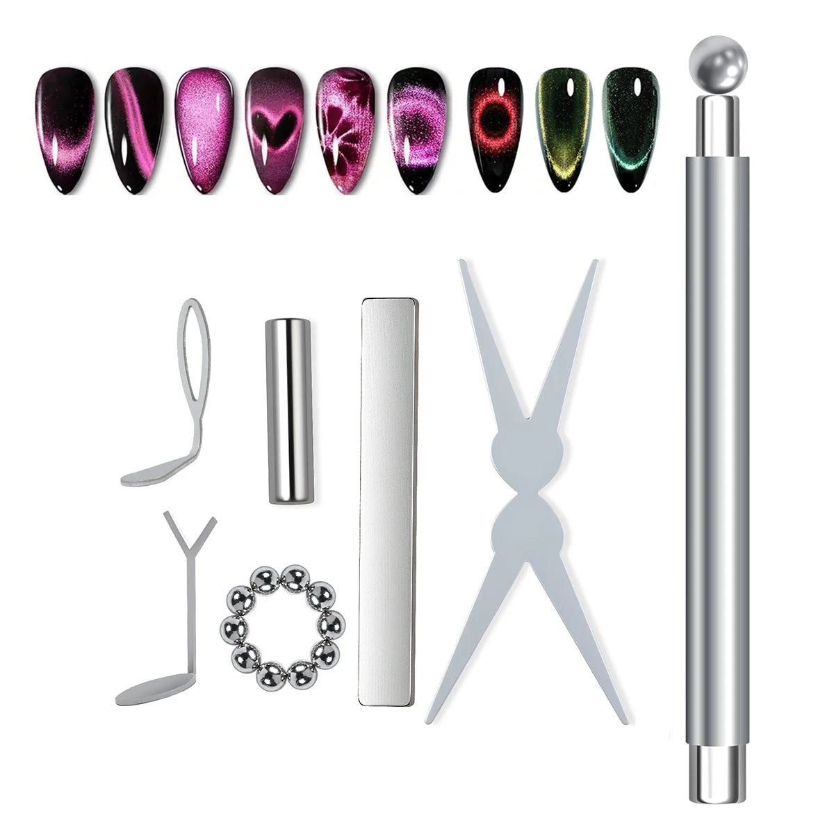 Cat Eye Magnet Set - Multi-functional Magnetic Design