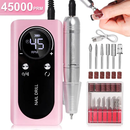 Professional Portable Nail Drill Machine