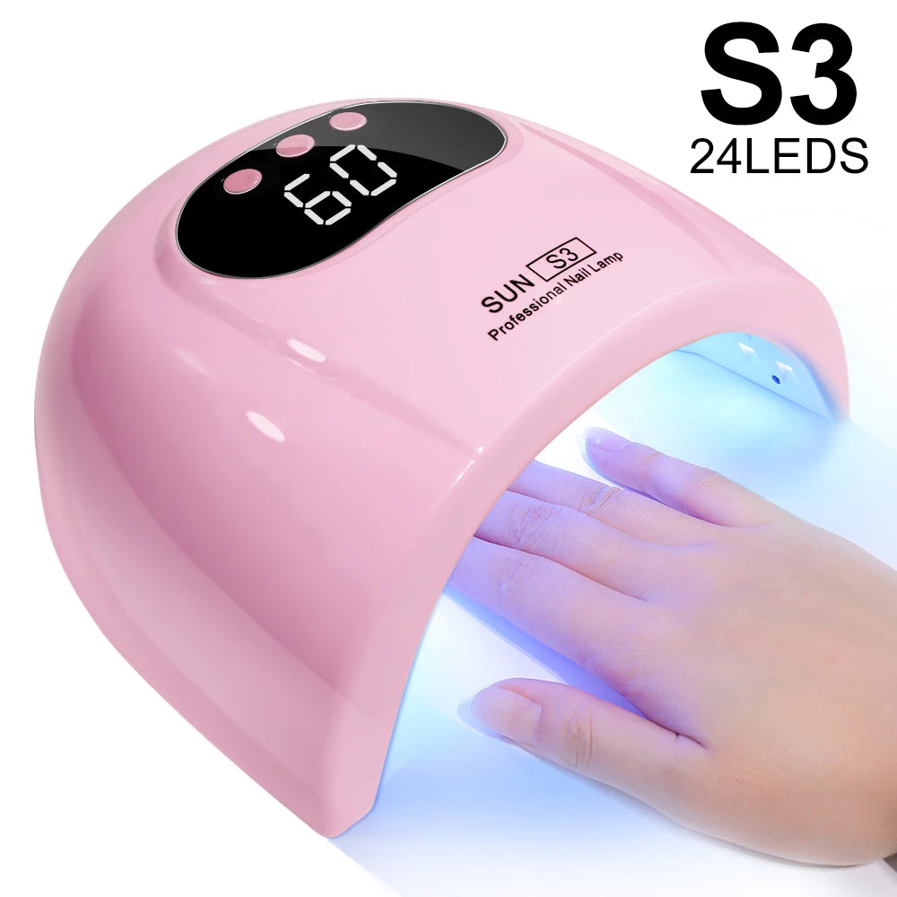 24/6 LED UV Lamp for Nails Gel Polish