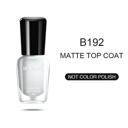 Water Based Vegan  Glossy Top Coat for Halal Nail Polish