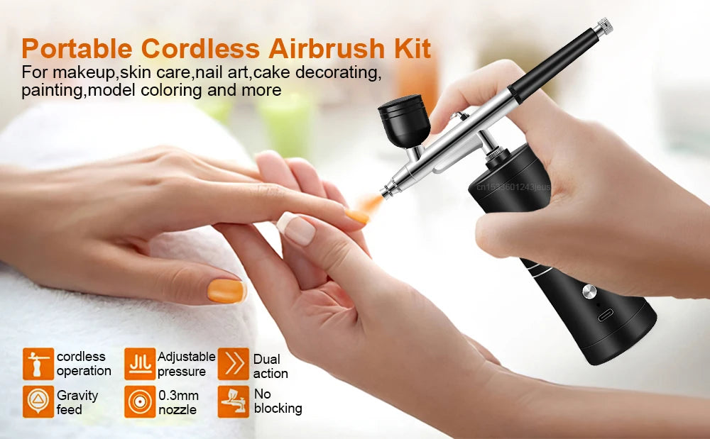 Airbrush Kit with Compressor